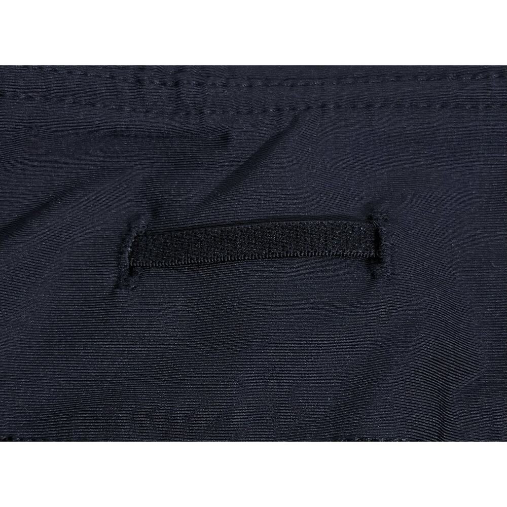 Title Nine Anti-Run-7" Womens Shorts XS Black Pockets Elastic Waist Drawstring - Picture 10 of 13